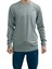 Koyu Gri Unisex No Standart Uzun Kollu Likralı T-Shirt 1