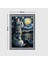Yıldızlı Gece Kedi Posteri, Akıllı Kağıt Premium Eşsiz Tasarım Poster, Van Gogh Tablo,duvar Posteri 2