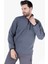 OWL Dik Yaka Füme Polar Sweatshirt 4