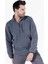 OWL Dik Yaka Füme Polar Sweatshirt 5
