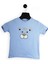 Açık Mavi Aslan Desenli Kısa Kol Çocuk T-Shirt 1