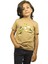 Sütlü Kahve Renk Hello Zürafa Kısa Kol Çocuk T-Shirt 1