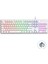 Gamenote KB870L Rgb Backlit Gaming Mekanik Klavye Blue Switch - Beyaz 2