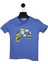 Mavi Renk Hello Zürafa Kısa Kol Çocuk T-Shirt 1