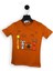 Kahverengi Who Are You Kısa Kol Çocuk T-Shirt 1