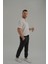 Siyah Renk Erkek Jogger Pantolon 4