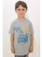 Gri Melanj Summer Party Kısa Kol Çocuk T-Shirt 2