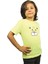 Sarı Renk Aslan Desenli Kısa Kol Çocuk T-Shirt 2