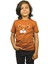 Kahverengi Aslan Desenli Kısa Kol Çocuk T-Shirt 1