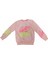 Kız Çocuk Girl Win Yazı Desenli Pudra Renk Sweatshirt 1