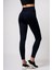 Kadın Yüksek Bel Örme Kumaş Spor Casual Toparlayacı Trend Tayt 2