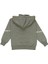 Erkek Çocuk Brooklyn Yazı Desenli Cepli Kapüşonlu Antrasit Renk Sweatshirt 4