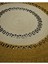 Mola Serisi Jüt Hasır Görünümlü Desenli Modern El Örgüsü Daire Halı Kilim 2