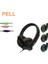 X5 Pc Üzerinden Kulak Üstü Kulaklık 3.5mm Güçlü Bas Stereo Kulaklık Kulaklık 2