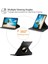 Samsung Galaxy Tab A7 Lite Kılıf 360 Derece Dönebilen Yatay ve Dikey Standlı Deri Kılıf + 9h Tam Kaplayan Nano Ekran Koruyucu 4