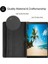 Samsung Galaxy Tab A7 Lite Kılıf 360 Derece Dönebilen Yatay ve Dikey Standlı Deri Kılıf + 9h Tam Kaplayan Nano Ekran Koruyucu 5