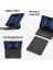 Apple iPad Pro 13 Inç M4 (2024) LED Aydınlatmalı Touchpadli Manyetik Kapaklı Bluetoothlu Magic Klavyeli Kılıf A2925 A2926 4