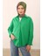 Dijital Renk Geçiş Soft Eşarp Haki/Yeşil 1