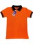 Siyah Çizgi Yaka Turuncu Kısa Kol Lakos T-Shirt 14-15 Yaş 1