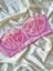 Güpürlü Dantelli Pembe Bralet Takım 2