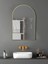 Asimetrik Ayna, Dekoratif Ayna, Duvar Aynası Banyo Aynası Holl Aynası 100x60 Cm 2