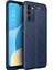 Oppo A55 5g Uyumlu Kılıf Deri Silikon Yüzey Darbe Korumalı Soft Yapı Case Cover Çiziklerden Kirden ve Darbeden Korumalı Kılıf 1