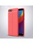Huawei Y6 2018 Uyumlu Kılıf Deri Silikon Yüzey Darbe Korumalı Soft Yapı Case Cover Çiziklerden Kirden ve Darbeden Korumalı Kılıf 1