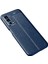 Oppo A55 4g Uyumlu Kılıf Deri Silikon Yüzey Darbe Korumalı Soft Yapı Case Cover Çiziklerden Kirden ve Darbeden Korumalı Kılıf 3