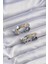 Pirinç Gold Gümüş Renkli Halka Küpe - TJ-BKP9224 1