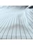 Kırık Beyaz Renk Gabardin Keten Kumaş - Likralı - Siyah Çizgili - (120 Cm X 120 Cm) - 280 Gr/M 2