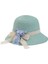 Arıcı Store Kedi Modelli Mint Renk 1-4 Yaş Bebek ve Çocuk Hasır Şapka 1