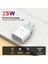 Apple Oppo Xiaomi Huawei Uyumlu 25W Ultra Hızlı Şarj Adaptörü 4