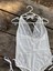 Beyaz Tül Dantelli Bodysuit 1