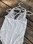 Beyaz Tül Dantelli Bodysuit 4