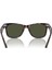 Rb 2140 902 50 Wayfarer Unisex Dikdörtgen Kırçıllı Kahverengi Kemik Güneş Gözlüğü 8