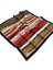 Twill Ipek Eşarp - 4004-10 Yeşil Kırmızı 1