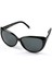DC19064 Siyah Oval Cat Eye Kadın Güneş Gözlüğü 4