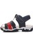 24-417-B Lacivert-Beyaz-Kırmızı Ortopedik Çocuk Sandalet 2