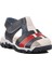 24-417-B Lacivert-Beyaz-Kırmızı Ortopedik Çocuk Sandalet 3