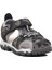 24-418-B Gri Kamuflaj Ortopedik Çocuk Sandalet 3