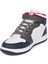 Kidessa 1517 Anatomik Taban Çocuk Ve Genç Boğazlı Sneakers Ayakkabı - Nkt01517-Beyaz Lacivert-33 2