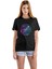 Astronot Tshirt Siyah Unisex Tişört 1