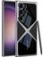 Samsung Galaxy S23 Ultra Kılıf Ultra Ince Kamera Korumalı Pc + Deri Arka Yüzey X - Pro Kapak 1