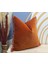 Terracotta Mat Kadife Kırlent Kılıfı, Fırfırlı Kadife Kırlent Kılıfı 5