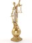 Polyester Themis Adalet Kadını Heykeli Biblo 24CM 1