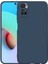 Xiaomi Redmi Note 11 Global Kılıf Mara Lansman Kapak-Lacivert 1