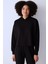 Silky Feel Siyah Sweatshirt 1