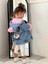 Kız Çocuk Minnie Kalın Welsoftlu Kapüşonlu Kot Mont 3