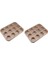 12 Bardak Muffin Kalıbı Seti, 2 Adet Bakeware Yapışmaz Cupcake Fırın Tepsisi Karbon Muffin Kalıpları Kek Için Pişirme Kalıbı (Yurt Dışından) 1