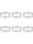 Торт В Форме,18 Adet 6 cm Tart Yüzük Paslanmaz Çelik Tartlet Kalıp Daire Kesici Pasta Halkası Isıya Dayanıklı Delikli Kek Mus Kalıpları (Yurt Dışından) 5